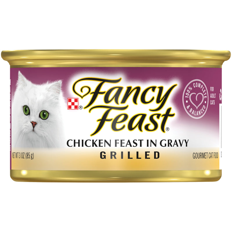 PURINA FANCY FEAST Grilled Chicken Wet Cat Food 85g - Amin Pet Shop