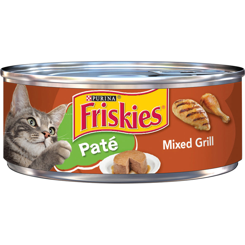 Friskies Paté Mixed Grill Wet Cat Food 156g