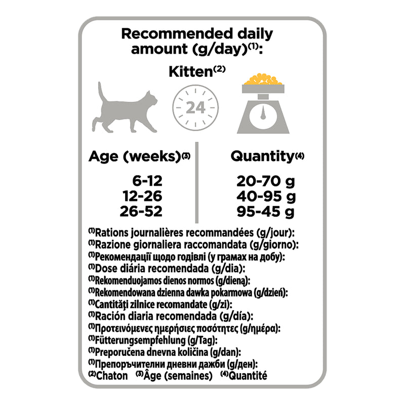 PURINA® PRO PLAN® Original Kitten 1-12 months Rich in chicken - 400 G