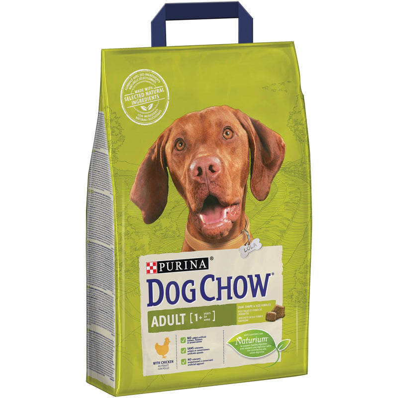 PURINA DOG FOOD DOG CHOW ADULT chicken 2.5KG (10 Items)