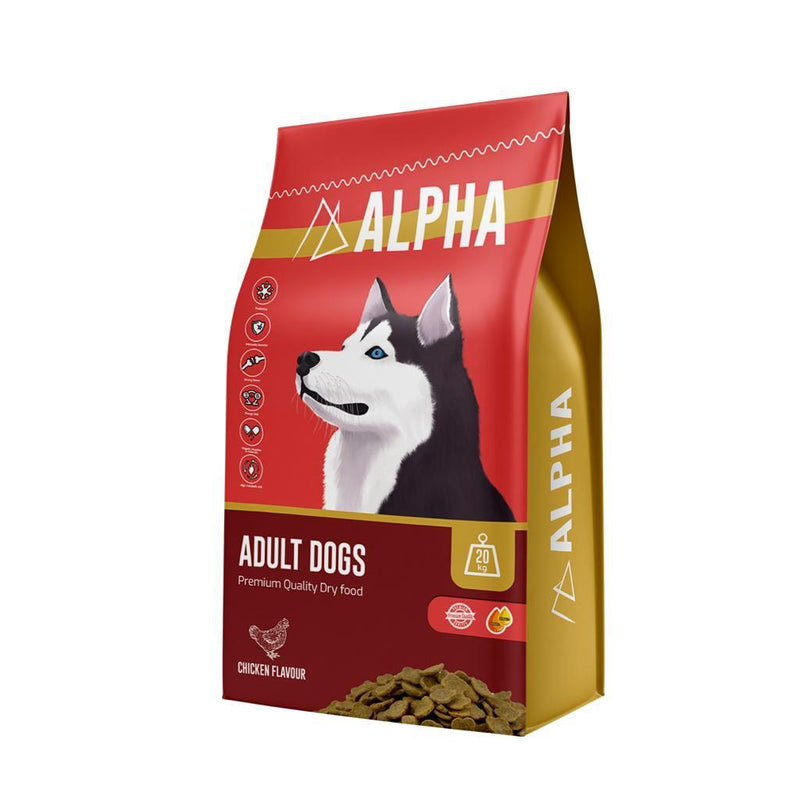 Alpha Dog Adult With Chicken 4kg (10 Items)