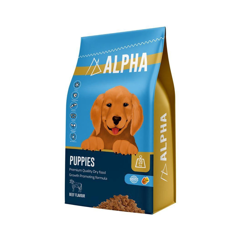 Alpha Puppies With Chicken 20kg (10 Items)