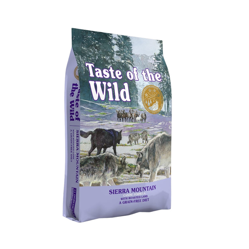Sierra Mountain Canine Recipe with Roasted Lamb 12.2kg - taste of the wild