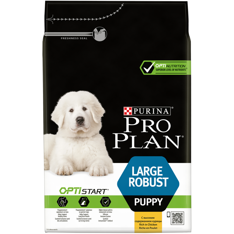 PURINA ® PRO PLAN® Large Robust Puppy with OPTISTART® Rich in Chicken Dry Food - 3 KG