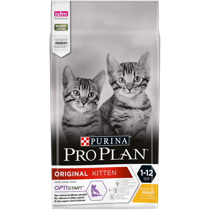 PURINA® PRO PLAN® Original Kitten 1-12 months Rich in chicken - 1.5 KG