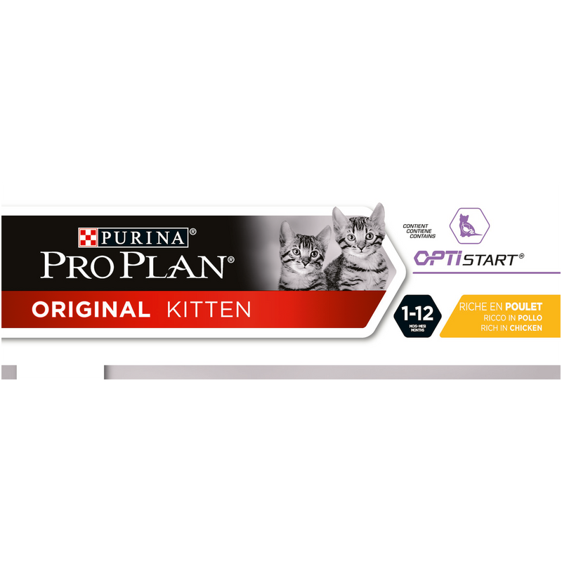PURINA® PRO PLAN® Original Kitten 1-12 months Rich in chicken - 1.5 KG